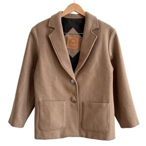 Vintage Mid-West Garment Co. Wool Tan Coat